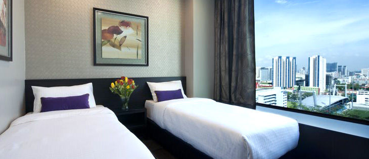 V Hotel Lavender Szingapúr Kültér fotó