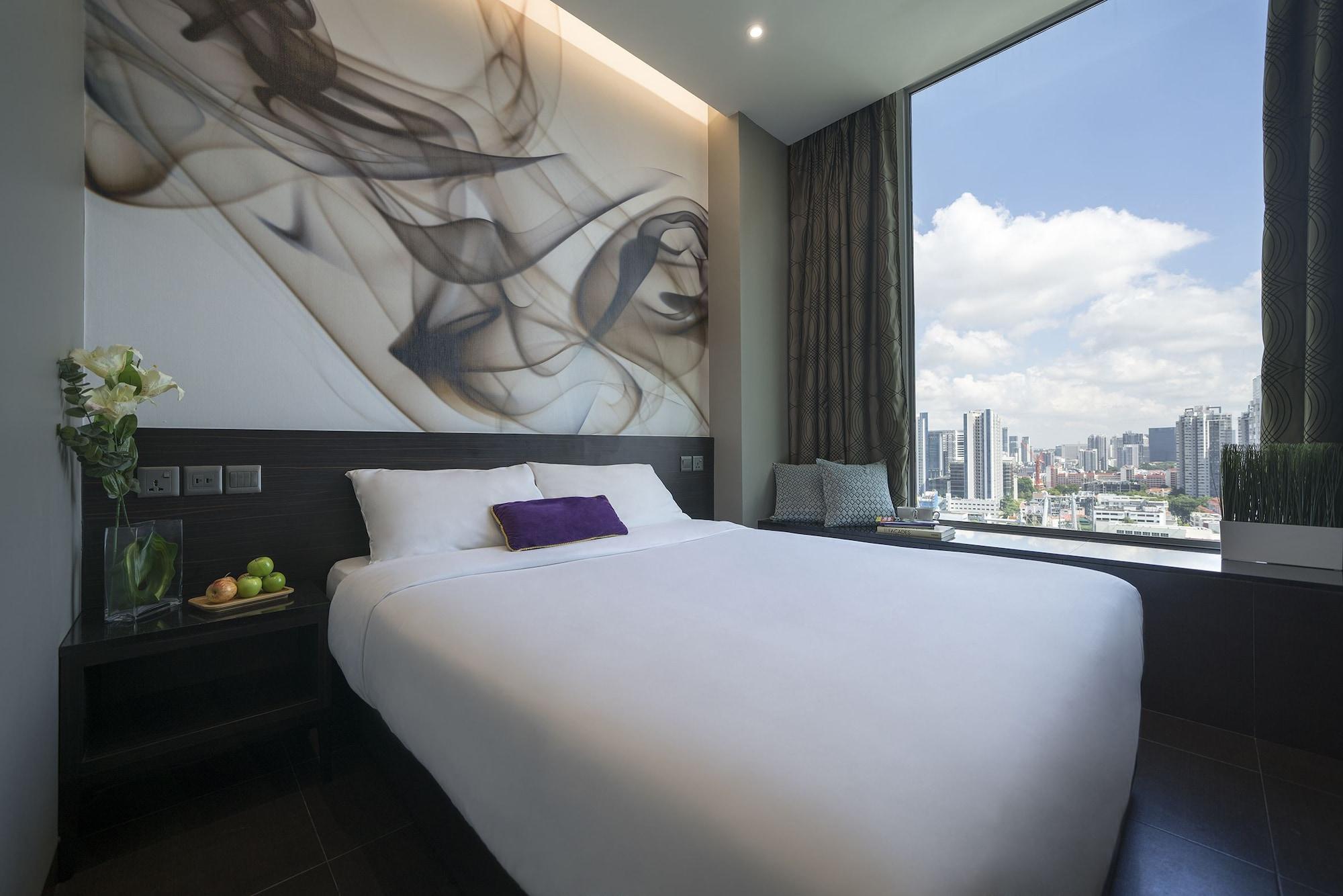 V Hotel Lavender Szingapúr Kültér fotó