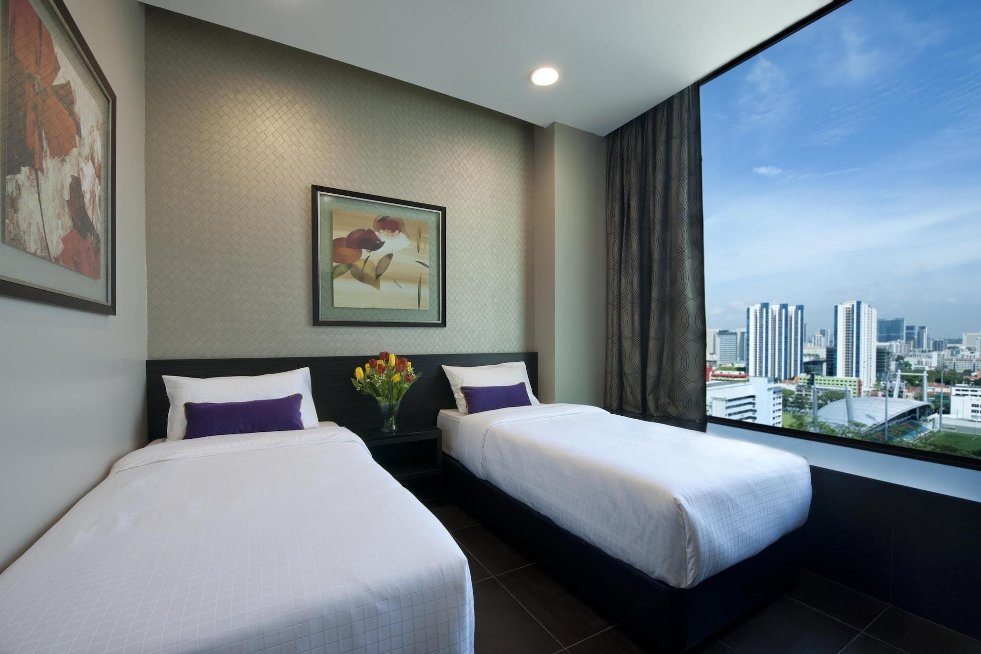V Hotel Lavender Szingapúr Kültér fotó