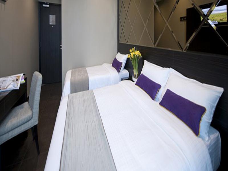 V Hotel Lavender Szingapúr Kültér fotó