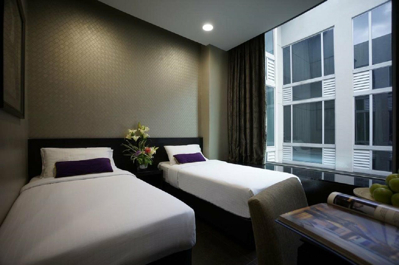 V Hotel Lavender Szingapúr Kültér fotó